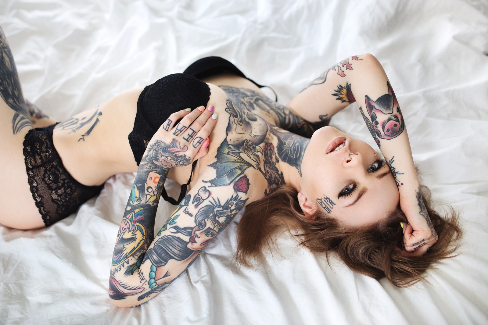 Tattoed women
