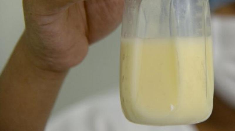 Woman claims to have lost 12 kilos after she started drinking breast milk