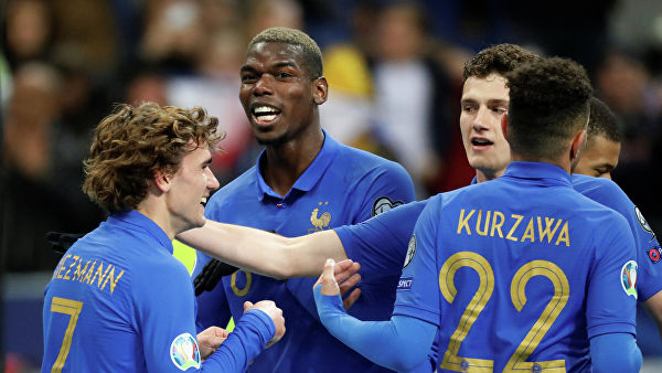 Сборная Франции нанесла крупное поражение Исландии в матче отбора Евро-2020