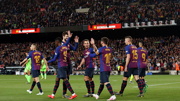 «Барселона» досрочно выиграла титул чемпиона Испании