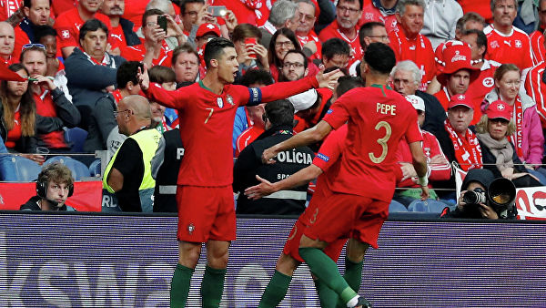 Сборная Португалии обыграла команду Швейцарии и вышла в финал Лиги наций