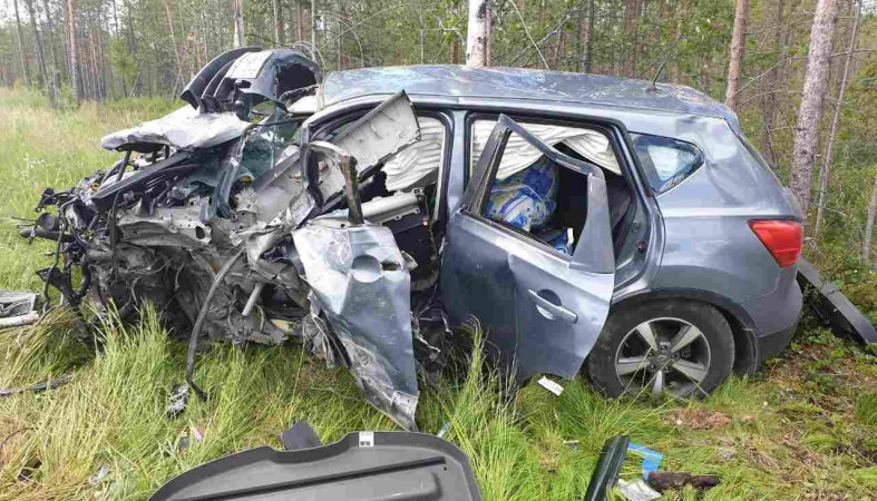 Уставший водитель разбился насмерть на трассе «Кола» в Карелии
