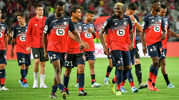 «Лилль» разгромил «Сент-Этьен» в матче чемпионата Франции