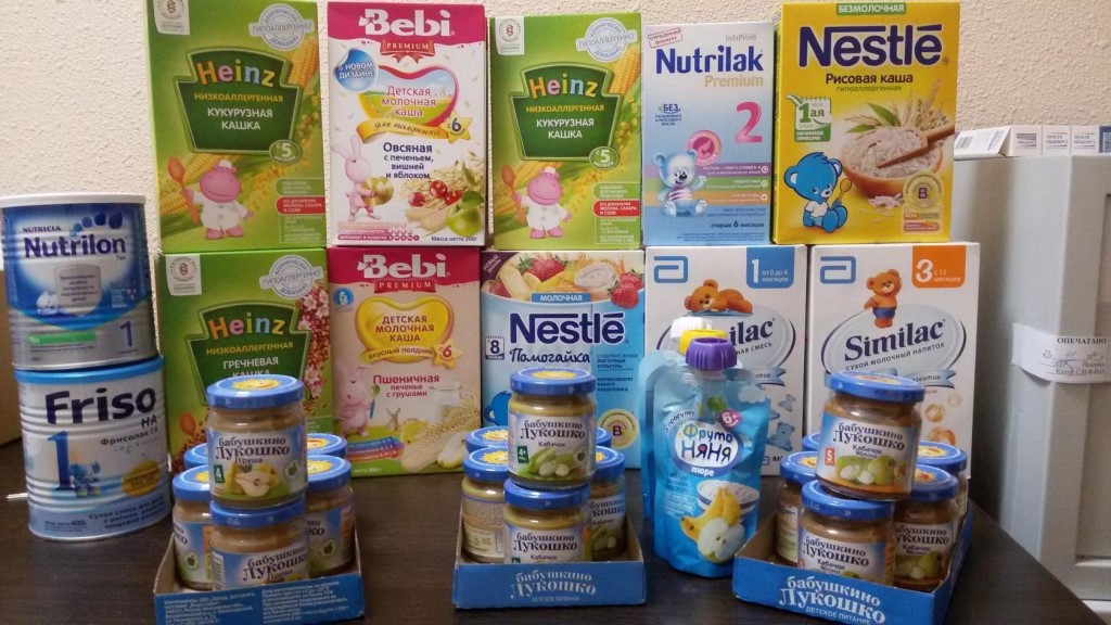 5 безопасных марок продуктов детского питания по мнению Росконтроля