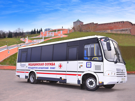 Автобусы ПАЗ привезли медицинскую помощь на село