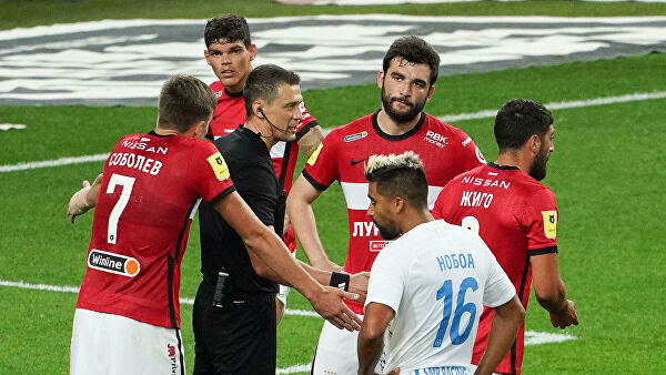 РФС признал ошибкой второй пенальти в ворота «Спартака» в матче с «Сочи»