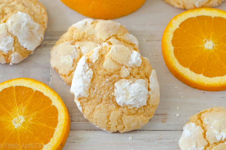 Апельсиновые печенья для экономных