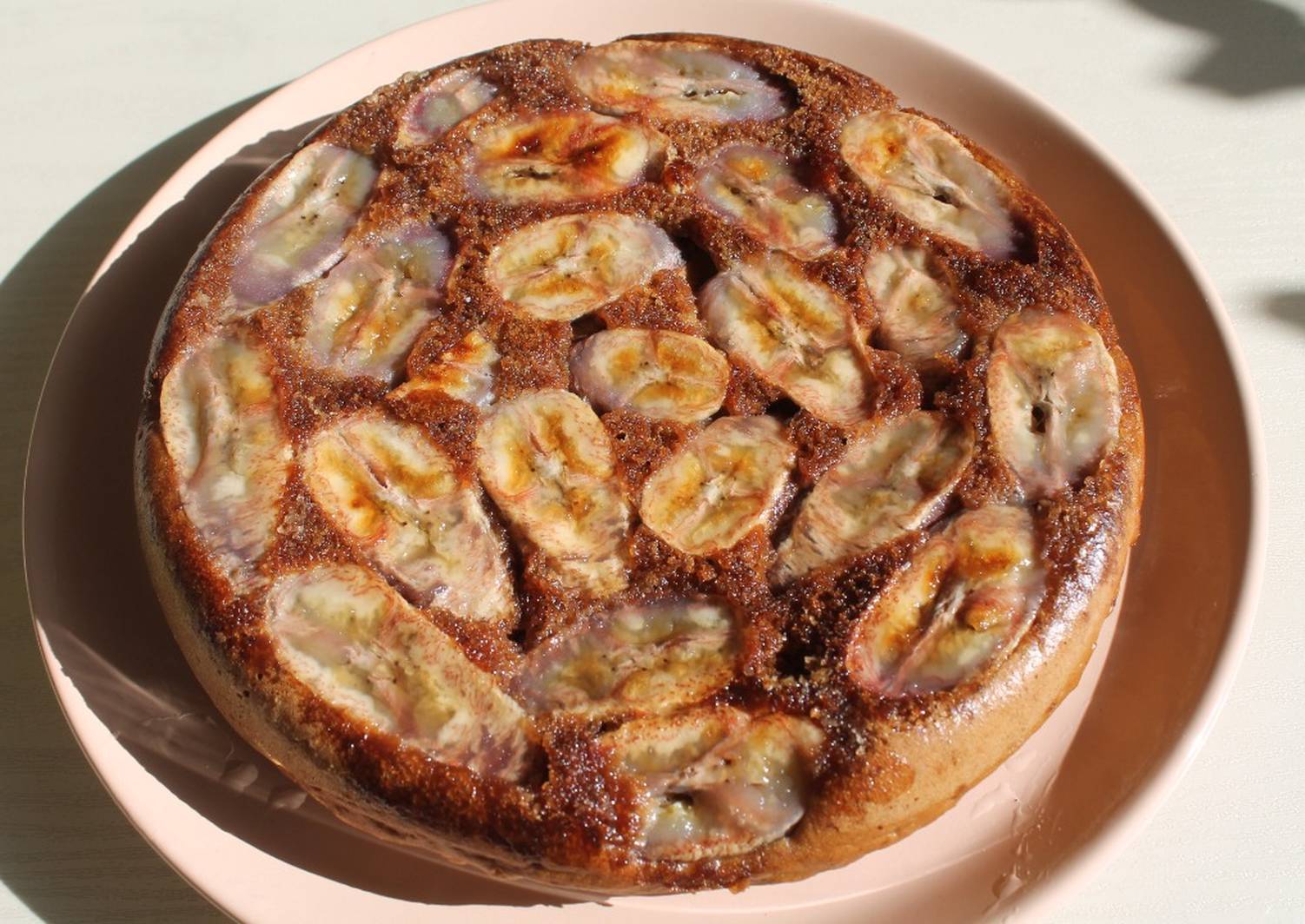 Пирог с бананами на сковороде. Супер! Вкусняшка к чаю без духовки.