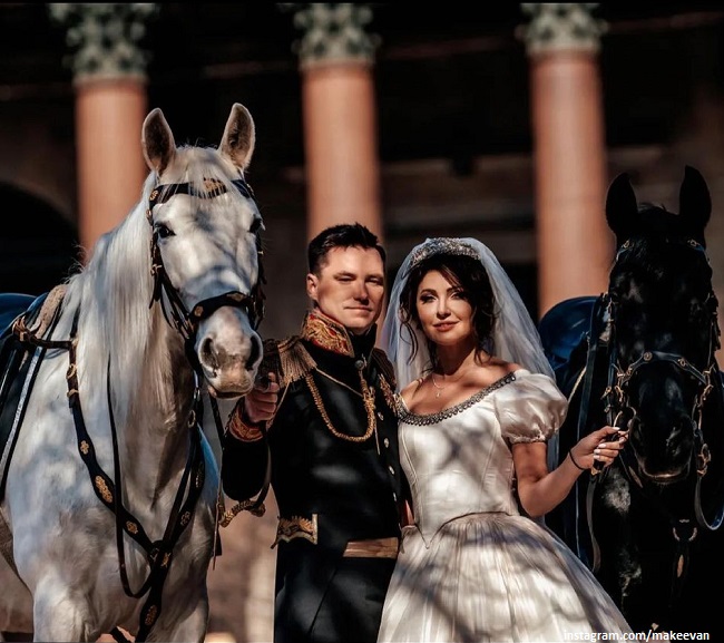 Анастасия Макеева поделилась красивыми кадрами со свадебной фотосессии