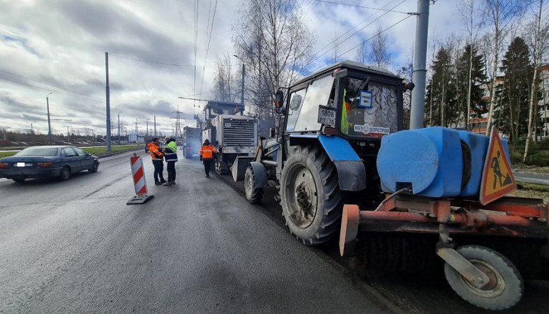 Масштабный ремонт дорог продолжается в Петрозаводске