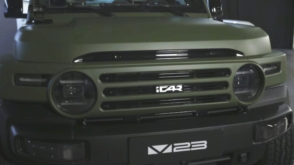 Chery вдохновилась классикой. iCar V23 получил дизайн в стиле BJ212