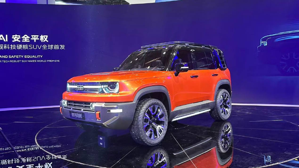  Китайский ответ Toyota. Geely продемонстрировала брутальный концепт Galaxy Cruiser
