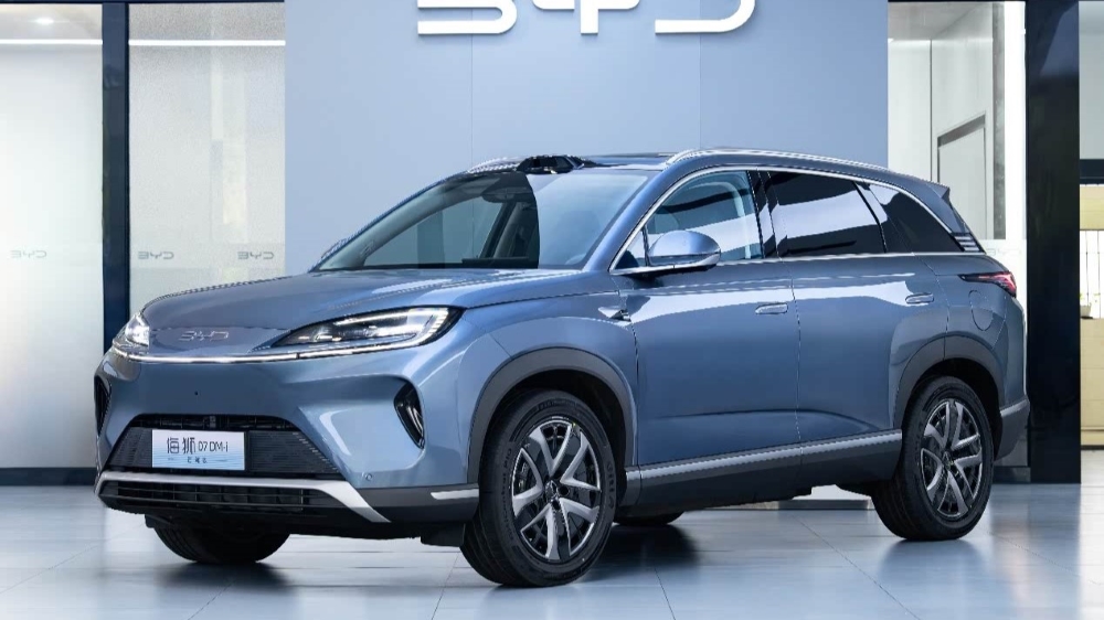  Кроссоверы BYD Sea Lion 07 DM-i появились в автосалонах Китая. Названа ориентировочная цена