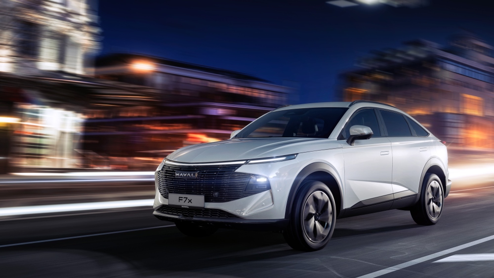  Haval объявил старт продаж нового кросс-купе F7x в России. Машины уже у дилеров