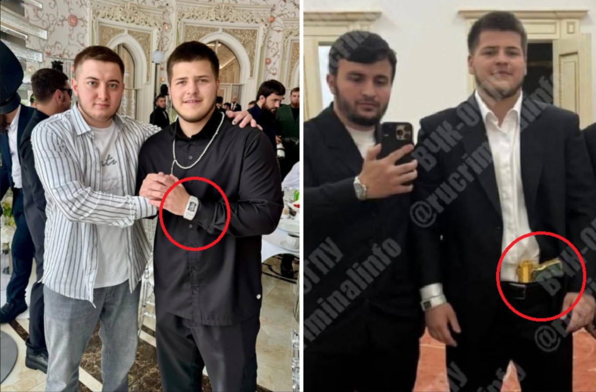 Часы за $7 млн, езда без прав и стрельба из пистолета. В сети бурно обсуждают свадьбу 17-летнего наследника «чеченского престола» Адама