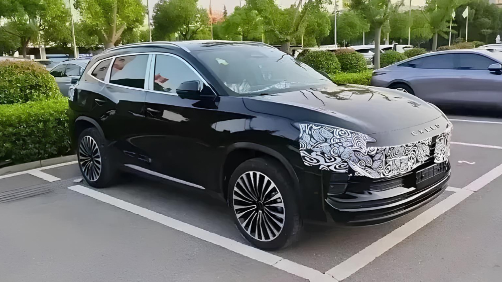  Китайский Porsche. Новый кроссовер Exeed TXL заметили в Китае во время тестов