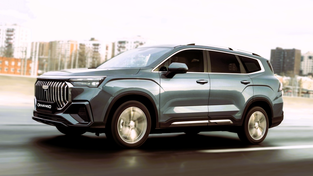 У Geely Okavango будет более доступная версия. Кроссовер получит 1,5-литровый ДВС