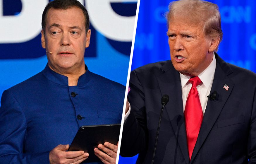 «Несостоявшийся президент»: Трамп нагрубил Медведеву