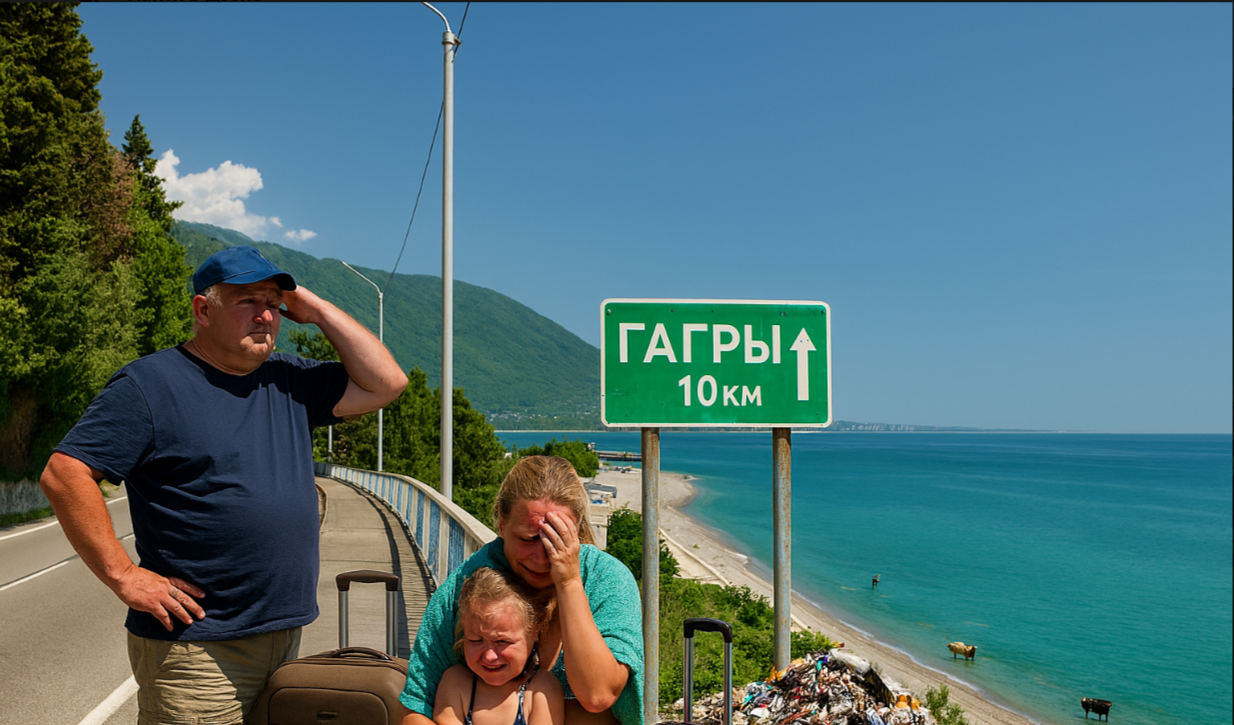 туристы, побывавшие в Абхазии, советуют держаться от этого курорта подальше