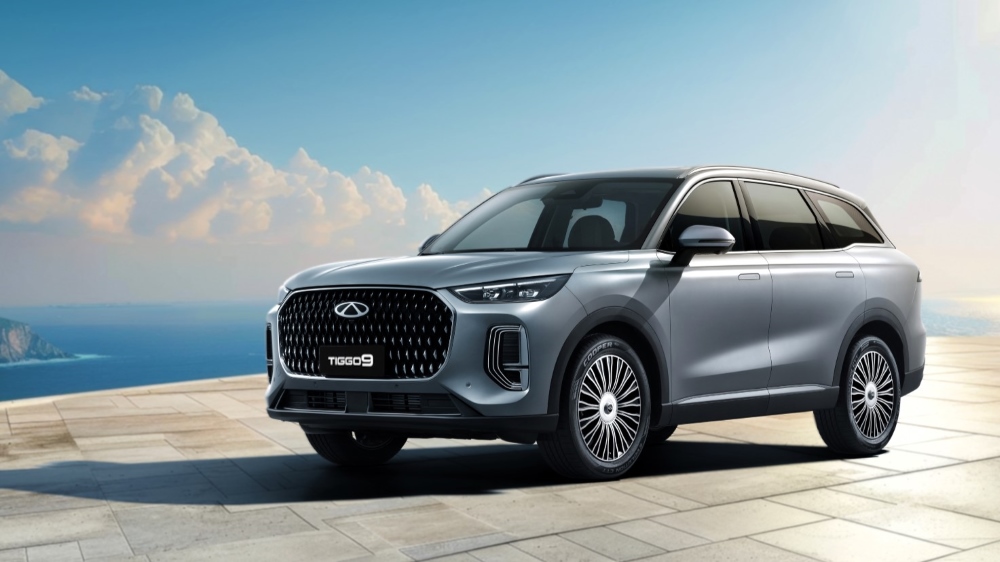  Chery Tiggo 9 казахстанской сборки получил ОТТС. У кроссовера будет версия на 619 л.с.