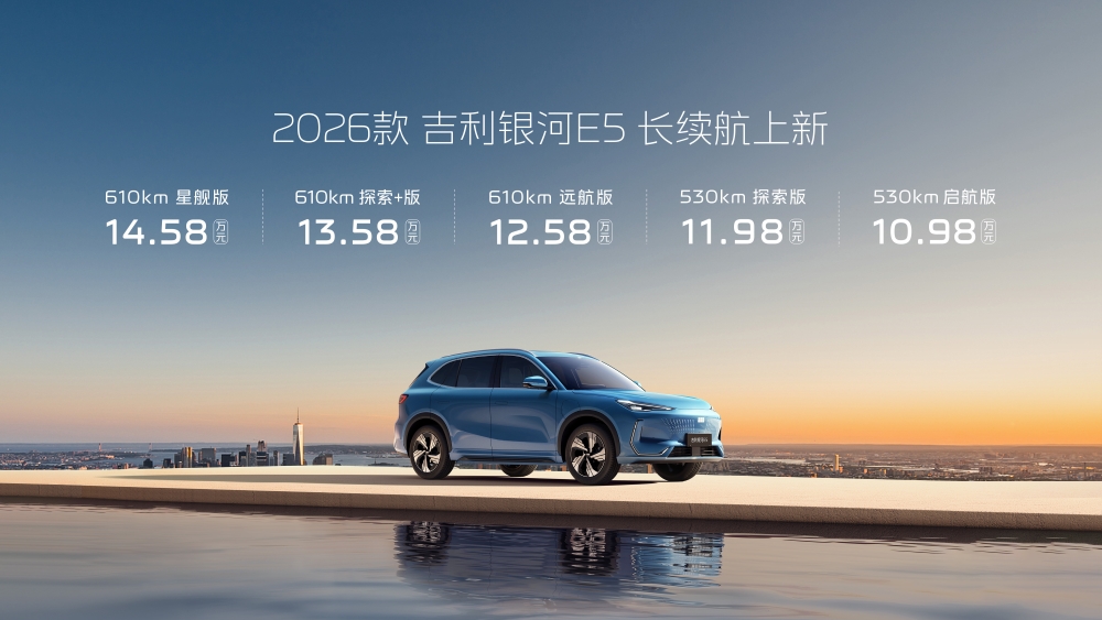 Электрокроссовер Geely EX5 с батареей-миллионником обновили в Китае. Что изменилось