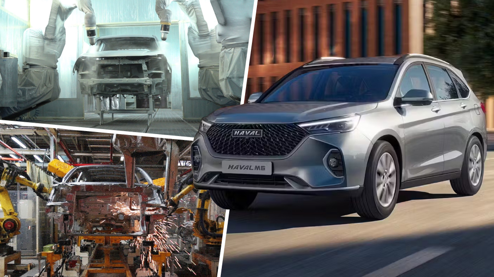  Haval M6 начали собирать в России по полному циклу. Со сваркой и окраской