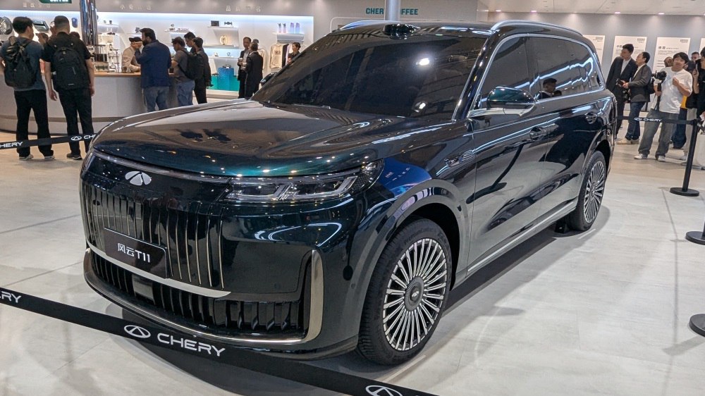 Моделей крупнее у Chery еще не было. Раскрыты характеристики кроссовера Fulwin T11