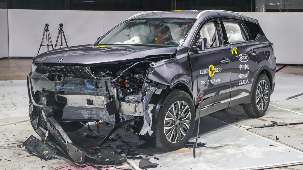  Три автомобиля Chery проверили в краш-тестах Euro NCAP. Пять звезд получил только один