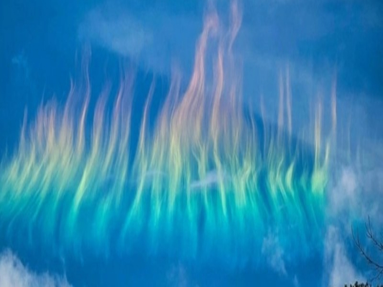 Редкий природный феномен — огненную радугу — сняли в Петрозаводске