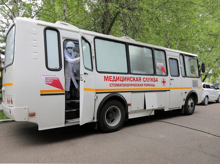 Мобильный стоматологический кабинет поможет жителям Прионежского района позаботиться о здоровье зубов