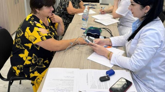 Жители аула Натухай Тахтамукайского района Адыгеи прошли диспансеризацию