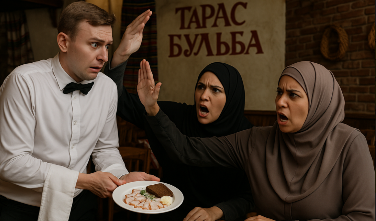 две приезжие дамы в московском ресторане уволили официанта за нехаляльную закуску