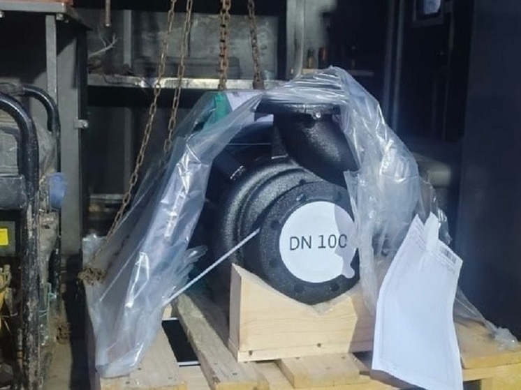 Долгожданный насос прибыл в Лахденпохью