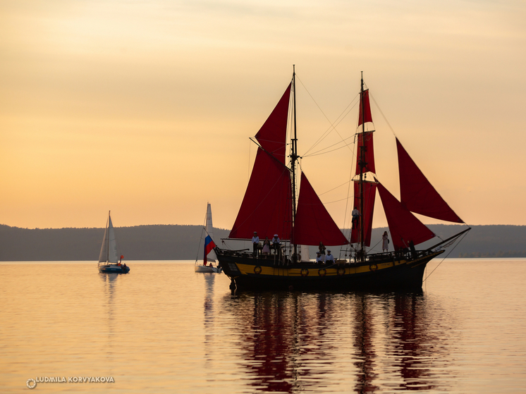 Алые паруса поднимутся над Онежским озером