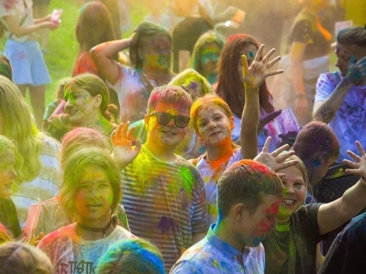 Три дня подряд в Петрозаводске будет проходить фестиваль красок