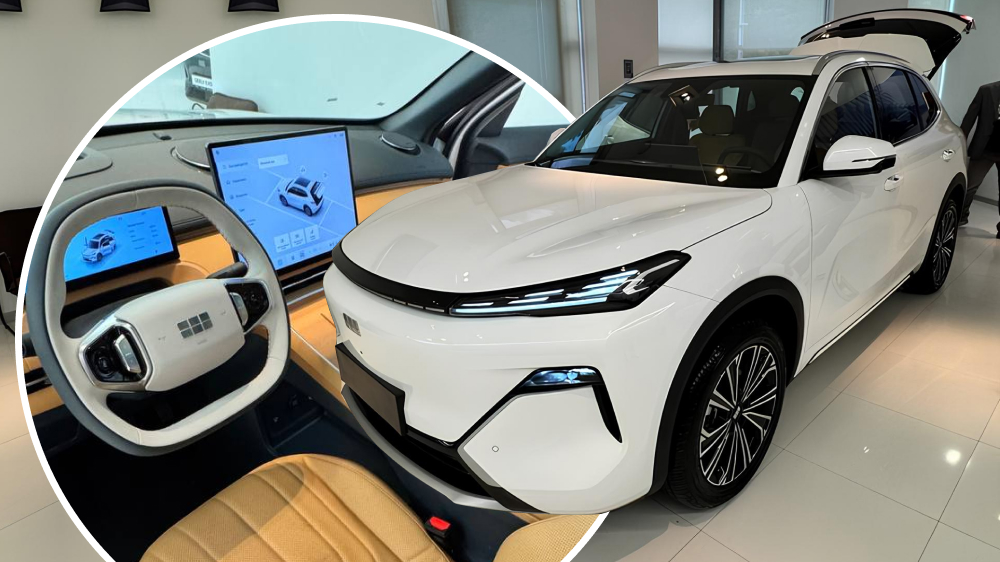  Geely Galaxy Starship 7 показали дилерам в России. Сколько он будет стоить