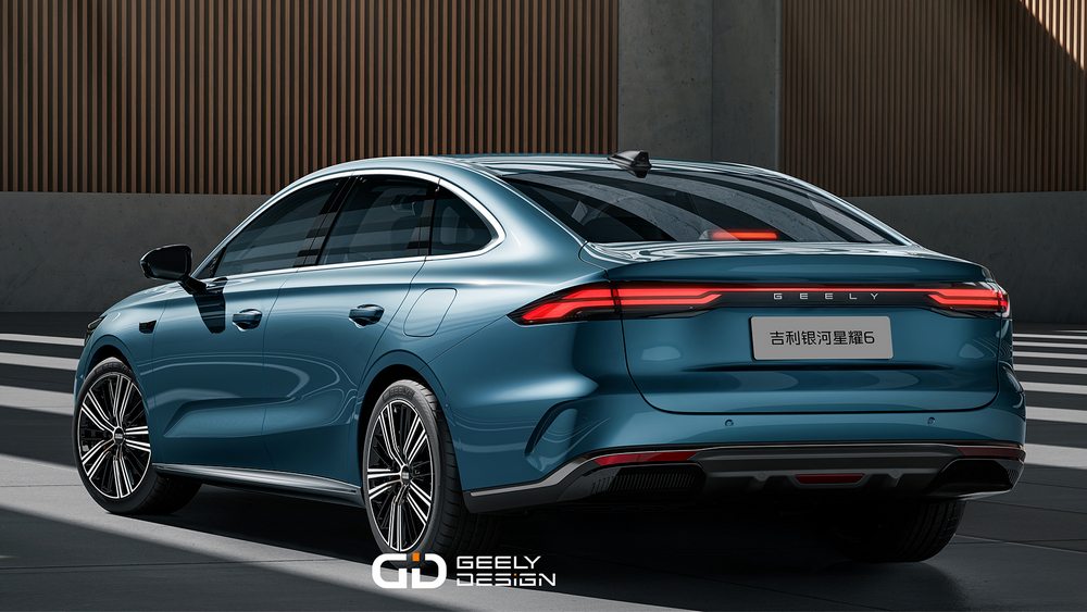 Geely готовит крупный седан Galaxy Starshine 6. Новинку показали на официальных фото