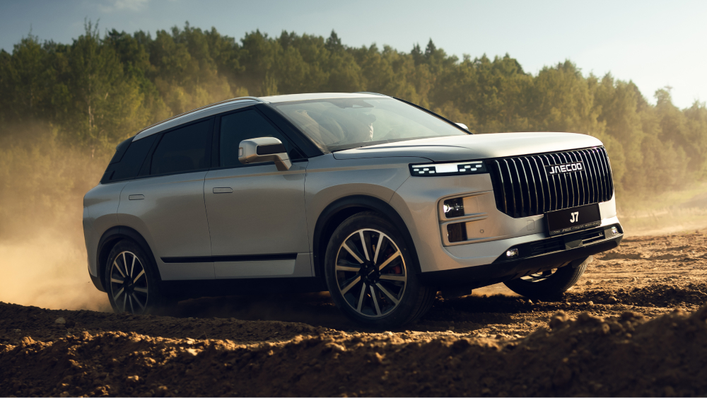 Jaecoo J7 с внешностью в стиле Range Rover появится в России. Что о нем известно