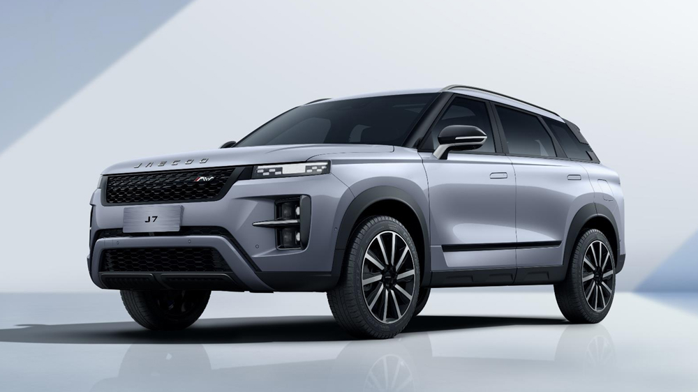  Jaecoo J7 с внешностью в стиле Range Rover появится в России. Что о нем известно