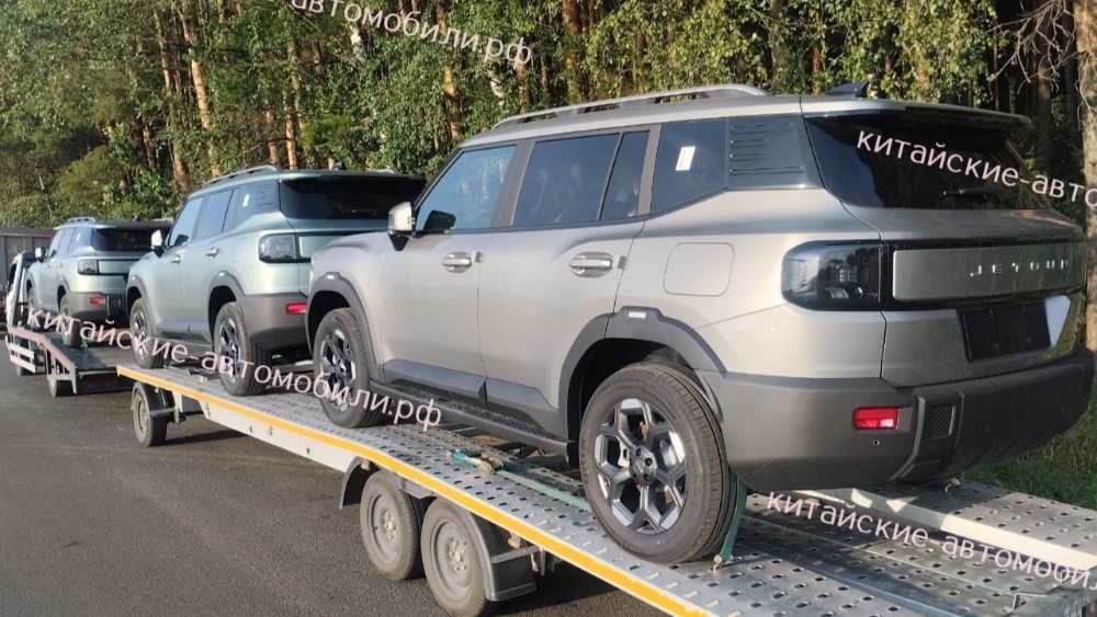  Новый кроссовер Jetour T1 заметили в России до премьеры. Что понятно по фото
