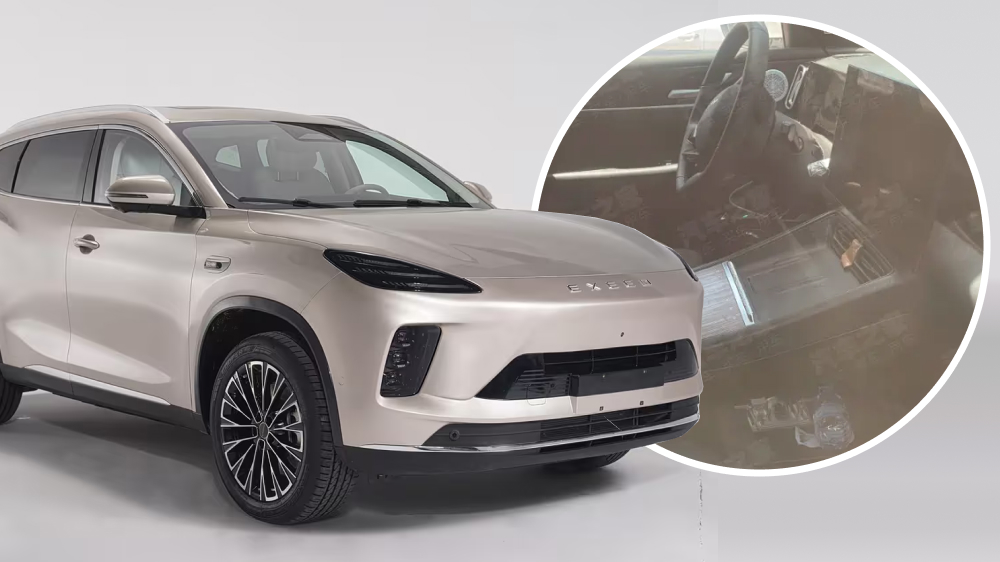  Салон Exeed Exlantix E05 на базе TXL раскрыли в Китае. В его салоне три экрана