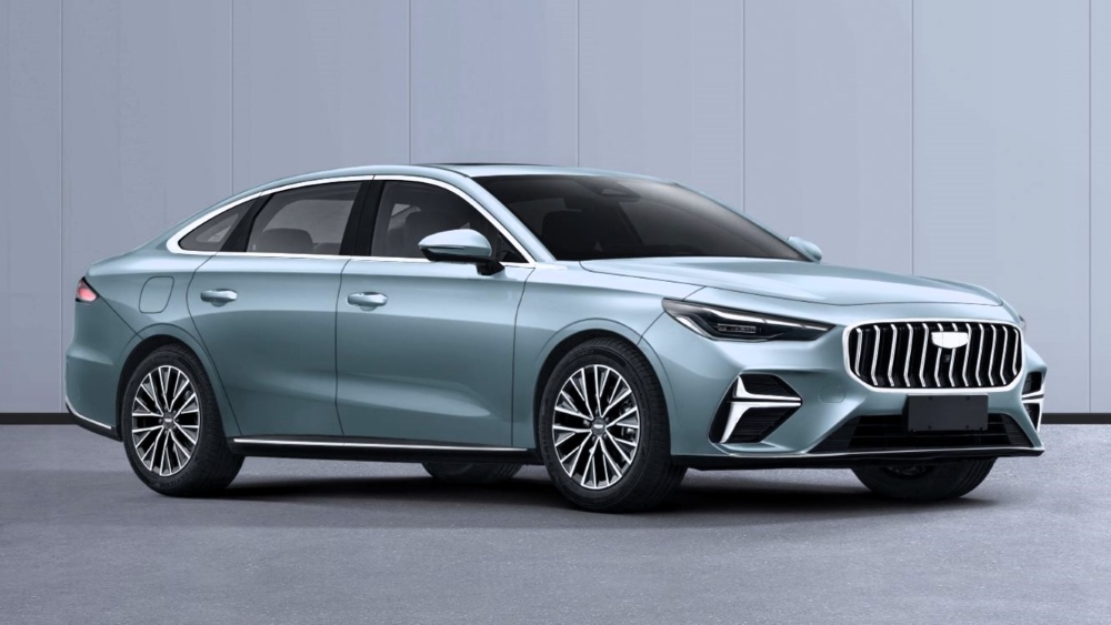  В Китае рассекретили новый Geely Emgrand. Седан станет крупнее и мощнее