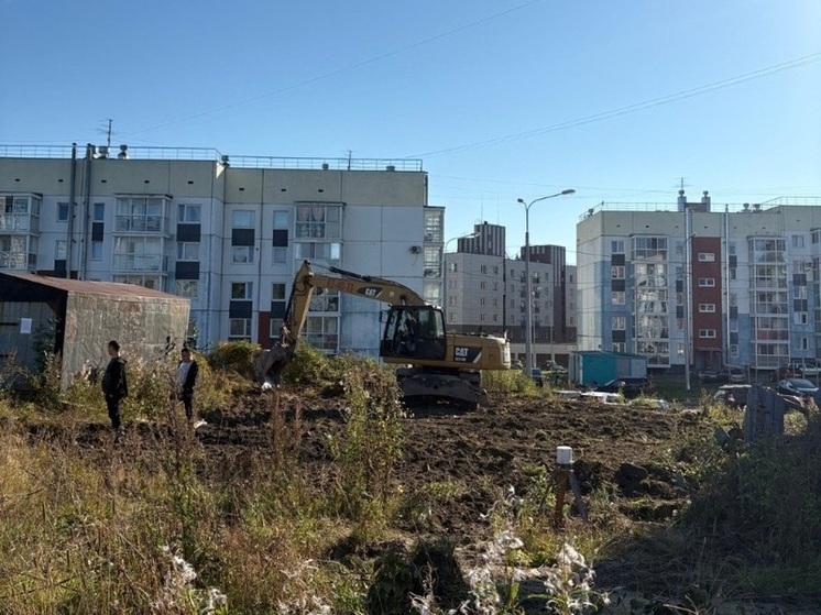В Петрозаводске началось строительство жилого комплекса для переселения из аварийных зданий