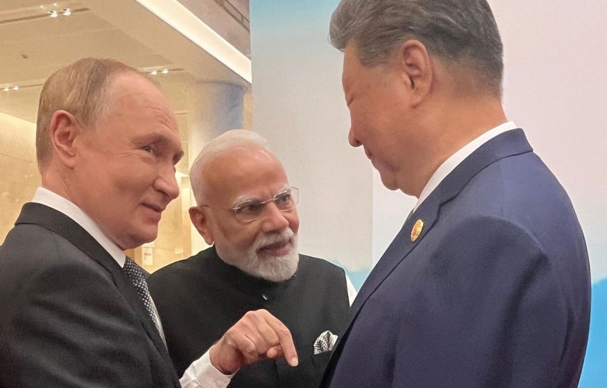 Путин, Моди, Си: Запад встревожен одной фотографией