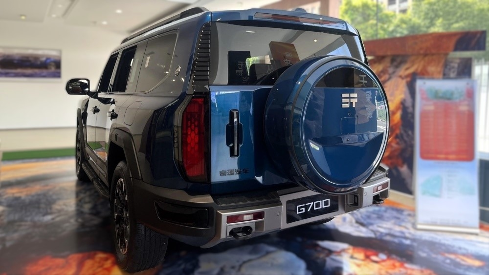  4WD и три блокировки. Рамный внедорожник Jetour G700 появился у дилеров в Китае
