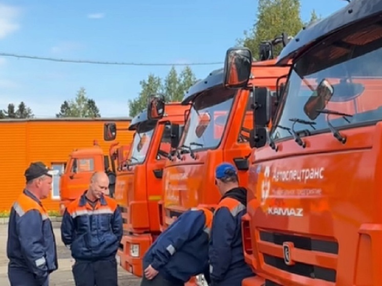 В Петрозаводске на улицы выйдут четыре новых ломовоза