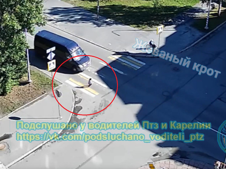 Дети в Петрозаводске рискуют попасть под колеса автомобилей