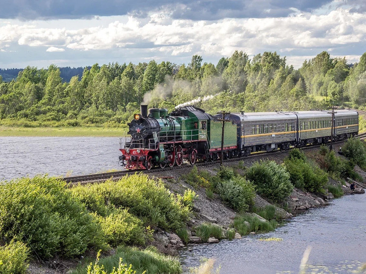 Карельский ретропоезд за месяц прокатил более двадцати семи тысяч восторженных пассажиров