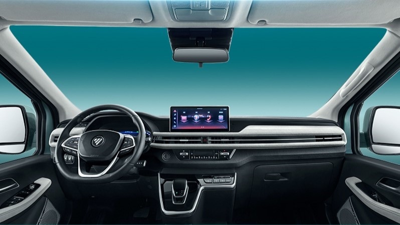  Foton везет в Россию новый фургон View. Выглядит как электрокар, оснащается турбодизелем
