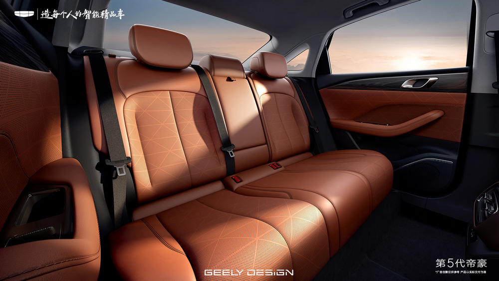  Geely раскрыла интерьер нового Emgrand. Седан скоро поступит в продажу